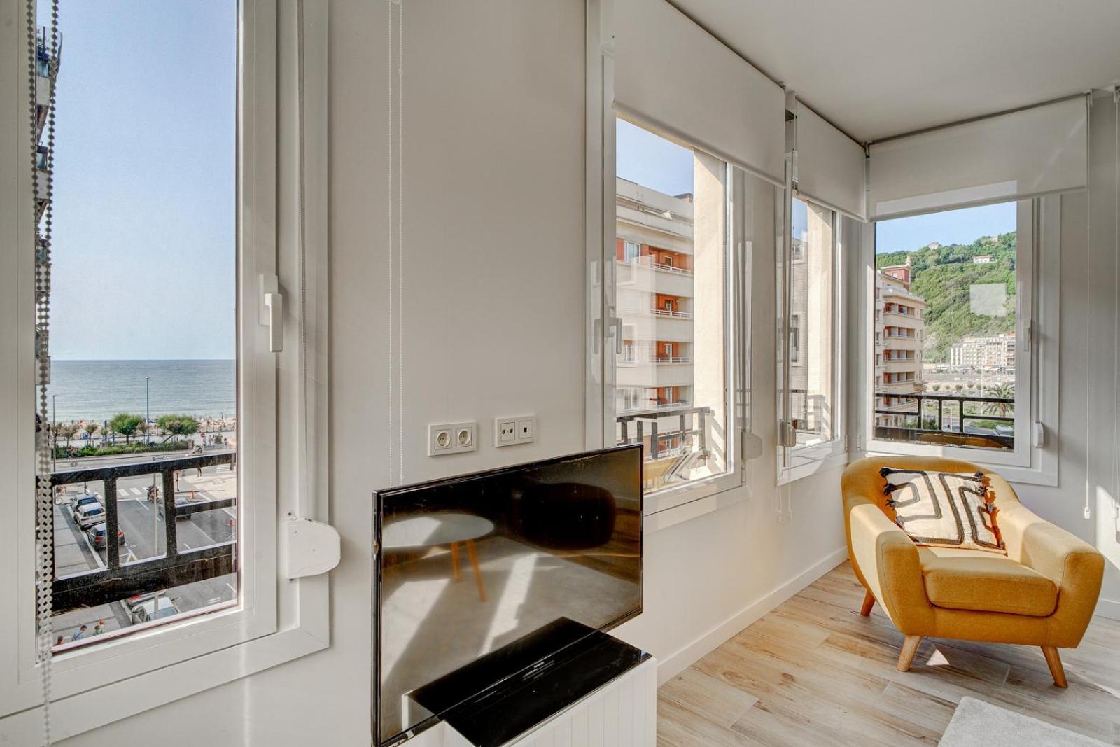 Apartamentos Gran Via By Sanse Holidays San Sebastian Luaran gambar