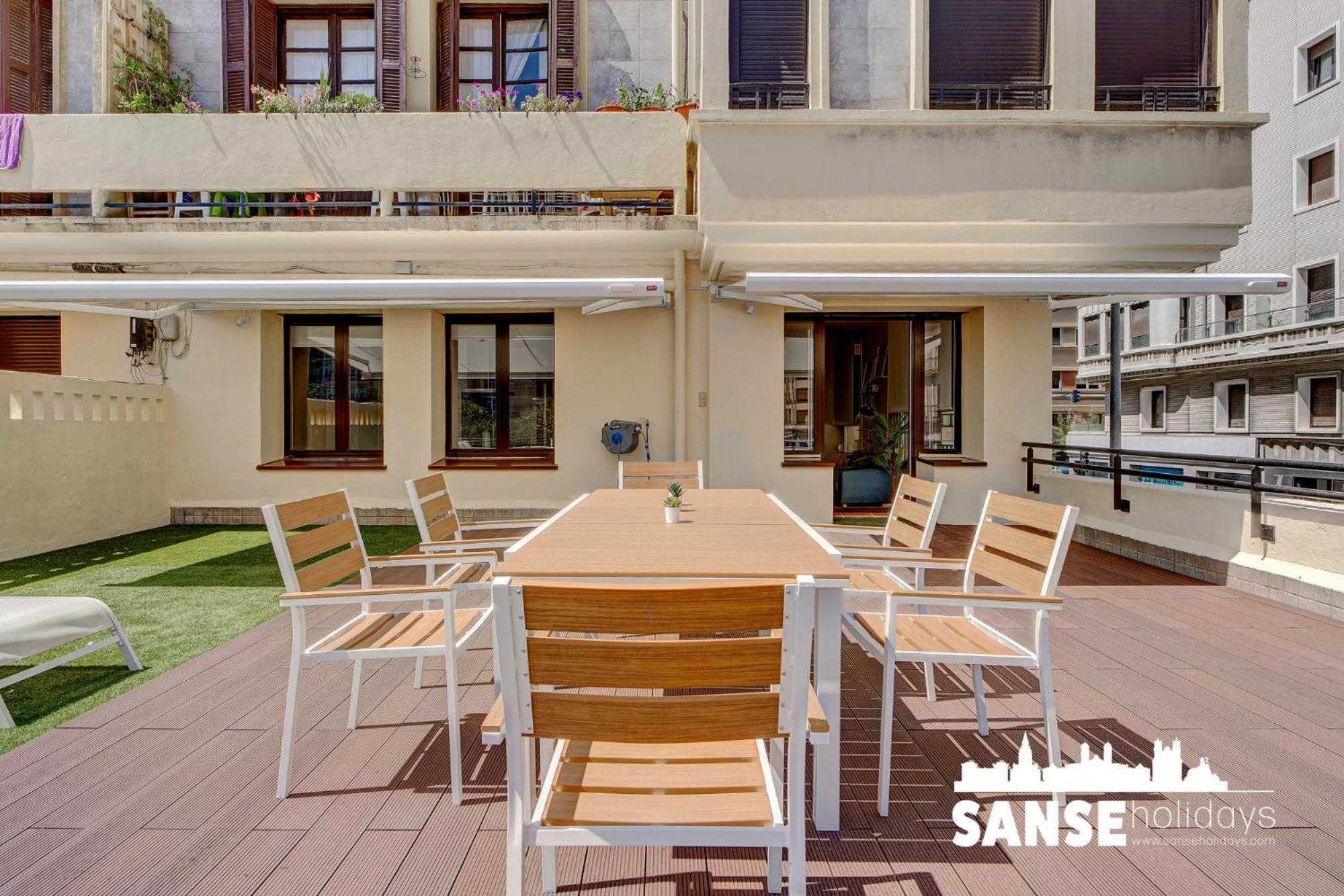 Apartamentos Gran Via By Sanse Holidays San Sebastian Luaran gambar