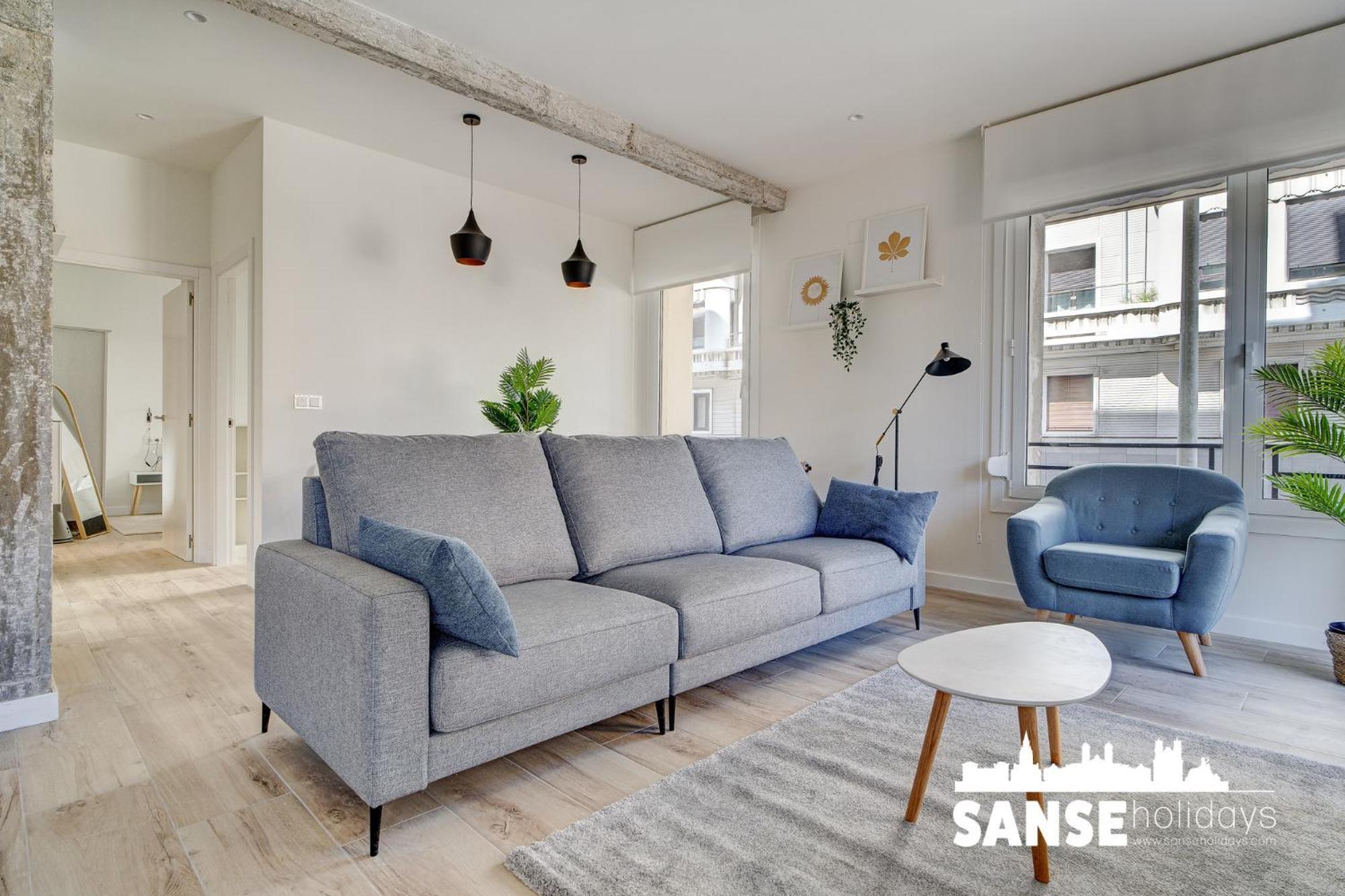 Apartamentos Gran Via By Sanse Holidays San Sebastian Luaran gambar