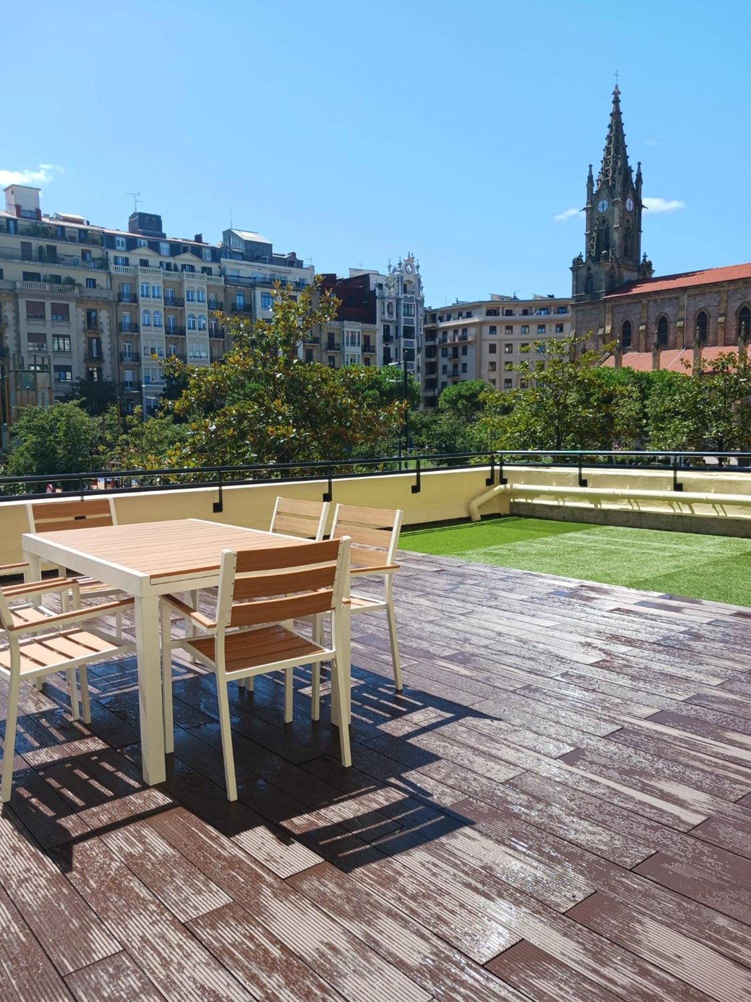 Apartamentos Gran Via By Sanse Holidays San Sebastian Luaran gambar